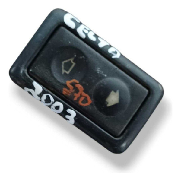 Botão Simples Vidro Elétrico Gm Celta 2002/2003/2004/2008