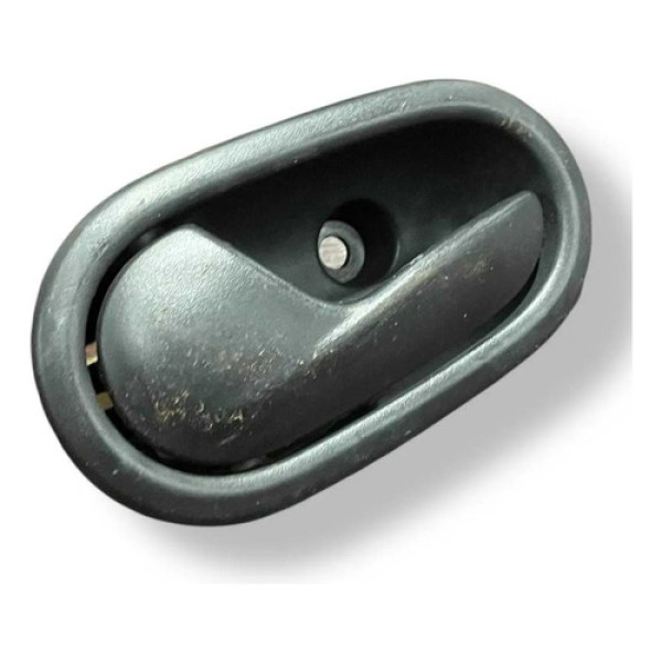 Maçaneta Interna Traseira Esquerda Renault Logan 2014 2015 Branco Traseira