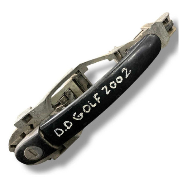 Maçaneta Externa Dianteira Direita Vw Golf 2002 837885886 Preto Dianteira