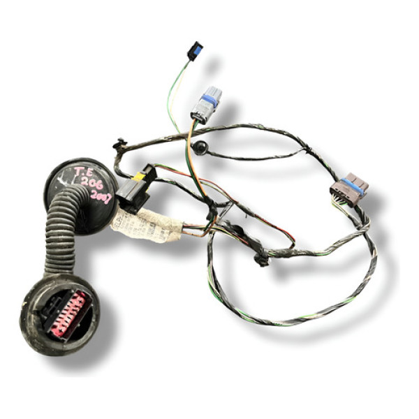 Chicote Porta Dianteira Esquerda Peugeot 206 2005 9647931380