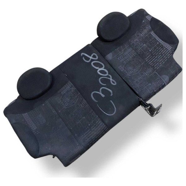 Encosto Banco Traseiro  Citroën C3 2008 2009 2010 2011 2012 Preto