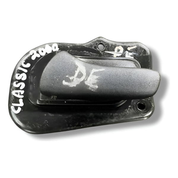 Maçaneta Interna Diant Esq Chevrolet Classic 2010 90431361 Preto Dianteira