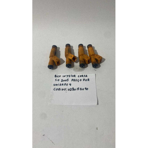 Bico Injetor Gm Corsa 1.0 2005 0280156090 Preço Por Unidade