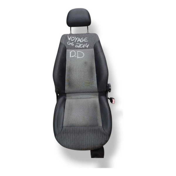 Banco Dianteiro Direito Volkswagen Voyage 2014 2015 2016 17 Preto