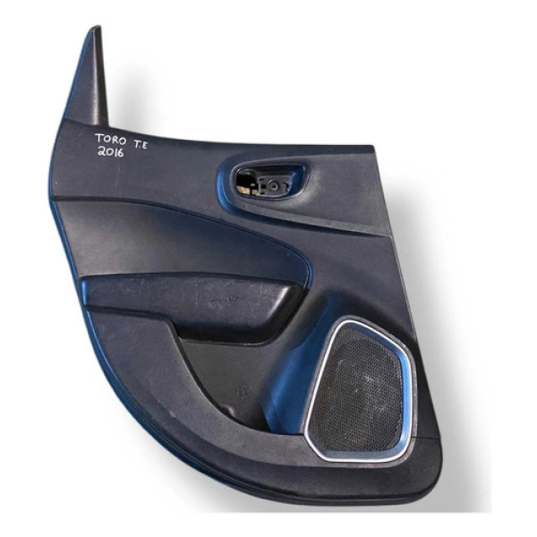 Forro Porta Traseira Esquerda Fiat Toro 2016 2017 1736976x Preto