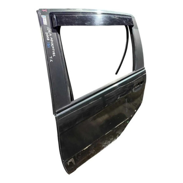 Porta Traseira Esquerda Fiat Idea 2006 2007 2008 2009 2010 Traseira Esquerda Preto
