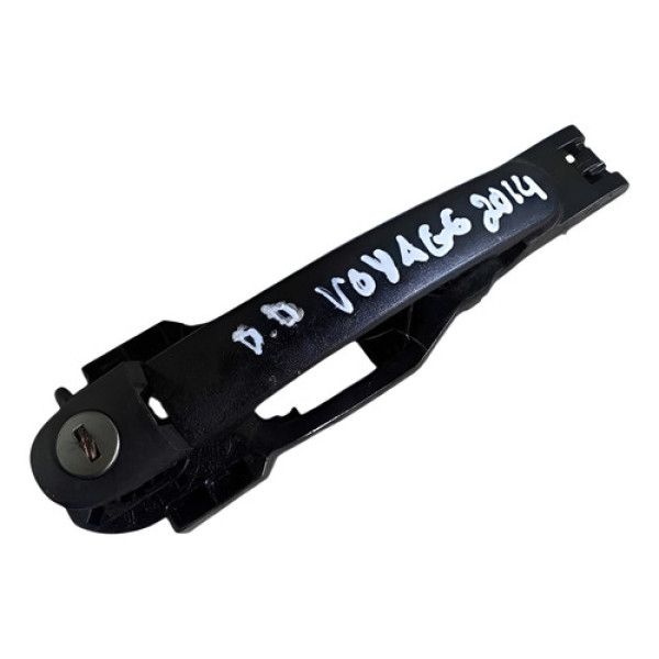 Maçaneta Externa Porta Diantei Esquerda Voyage 5u4837885/886 Branco Dianteira