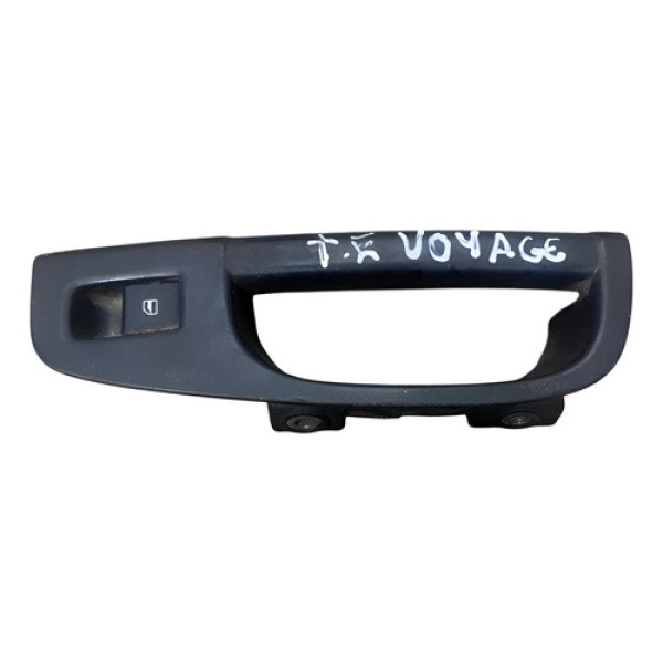Moldura Puxador Porta Trase Esque Vw  Voyage 2014 5u4867161a - Preto