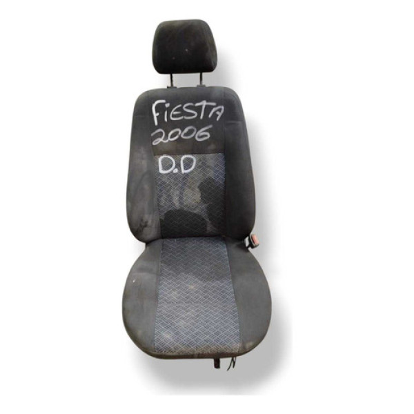 Banco Dianteiro Direito Ford Fiesta Sedan 2005 2006 2007 08 Preto