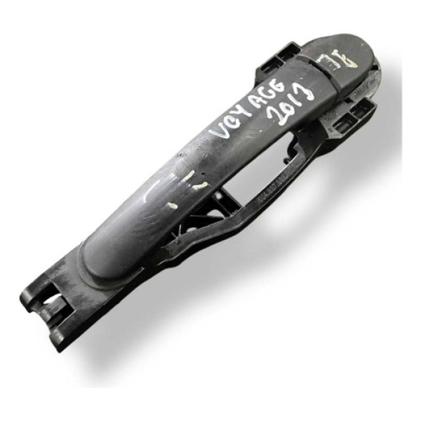 Maçaneta Ext Tras Esquerda Volkswagen Voyage 5u4837885886 Branco Traseira
