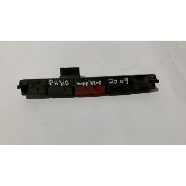 Botão De Pisca Alerta Fiat Palio 2009  Branco