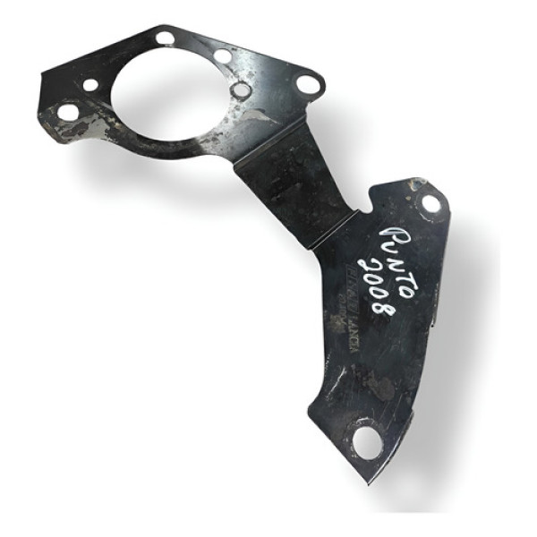 Chapa Defletor Flange Motor Cambio Fiat Punto 2007 2008  Preto