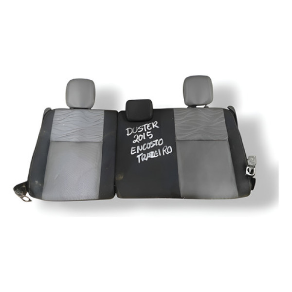 Encosto Banco Traseiro Renault Duster 2015 2016 2017  2018  Branco