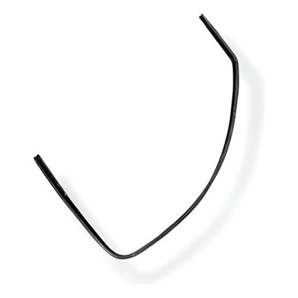 Borracha Canaleta Dianteira Esquerda Peugeot 207 2005 A 2011 Preto