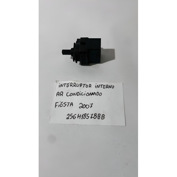 Interruptor Interno Ar Condicionado Fiesta 2007 2s6h18578bb Preto