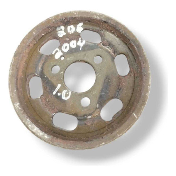 Polia Virabrequim Direção Peugeot 206 1.0 2001/2002/2003/04