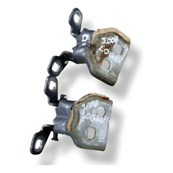 Par Dobradiça Dianteira Esquerda Renault Logan 2008 599554a