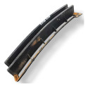 Grade Inferior Para-choque Gm Astra Detalhe 2005 93330387 Preto Fosco