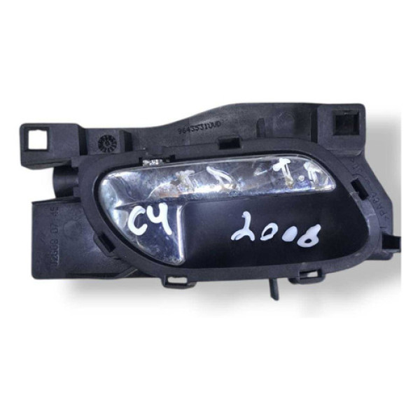 Maçaneta Interna Trasiera Direita  Citroën C4 2009 965433531 Preto Traseira
