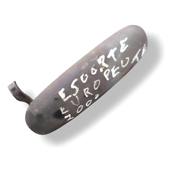 Macaneta Externa Traseira Esquerda Ford Escort Europeu 2000 Preto Traseira