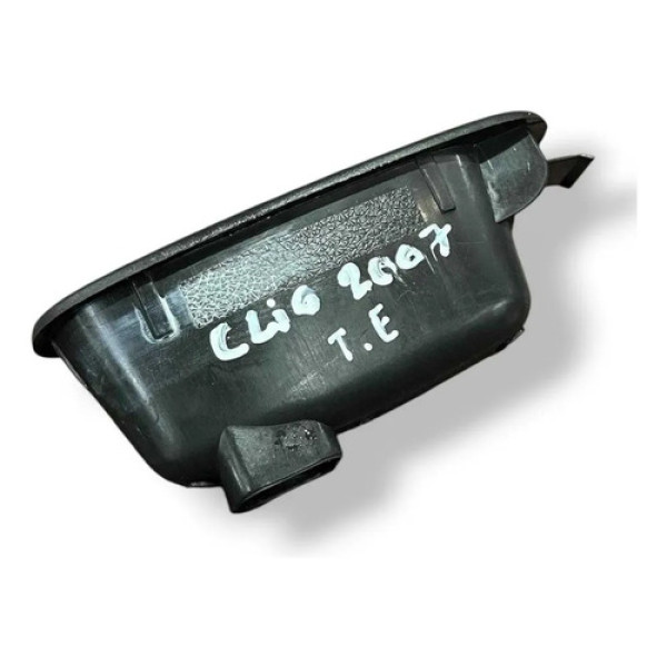 Puxador Porta Traseira Esquerda Renault Clio 2007 8200149209 Prateado Traseira