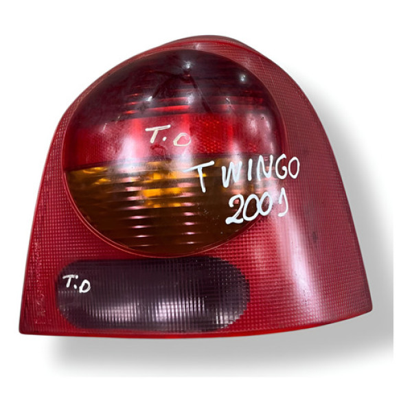 Lanterna Traseira Direita Renault  Twingo 2001 7700426320 - Direito/passageiro - Água