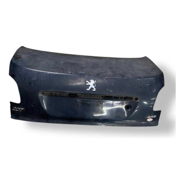 Tampa Traseira Porta Malas Peugeot 207 - 2009 2010 2011 2012 Preto