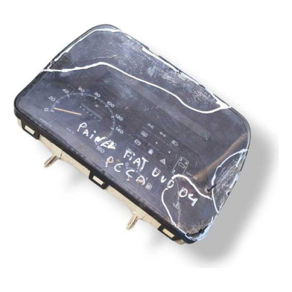 Painel Instrumentos Fiat Uno 1.0 2004 2005 2006 Detalhes Preto