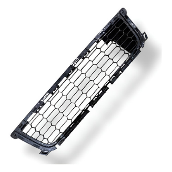 Grade Inferior Dianteira Renault Sandero 2008/13 214999097rg Preto Brilhante