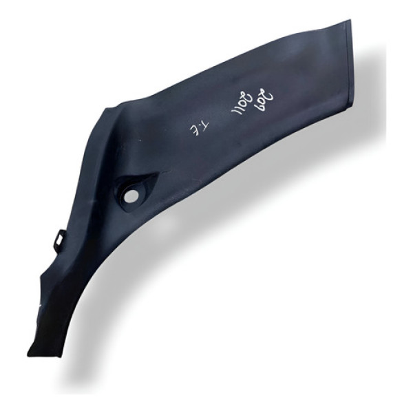 Acabamento Soleira Traseira Esquerda 207 2011 9683618577 Preto