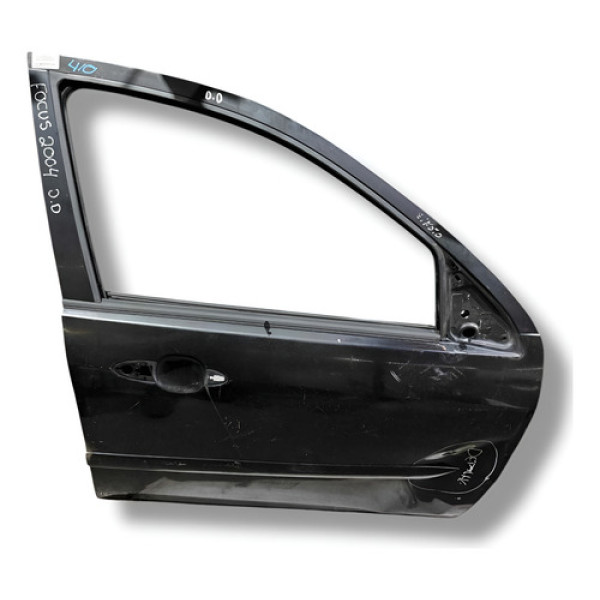 Porta Dianteira Direita Ford Focus 2001 2002 2003 2004 2007 Preto Direita Dianteira