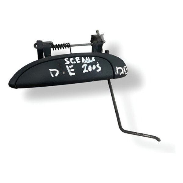 Maçanetas Externa Dianteira Esquerda Scenic 2005 7700433075 Cinza