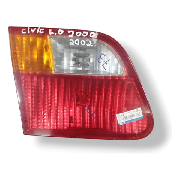 Lanterna Tampa Traseira Direito Honda Civic 00/02 7440w21w Direito/passageiro Vermelho