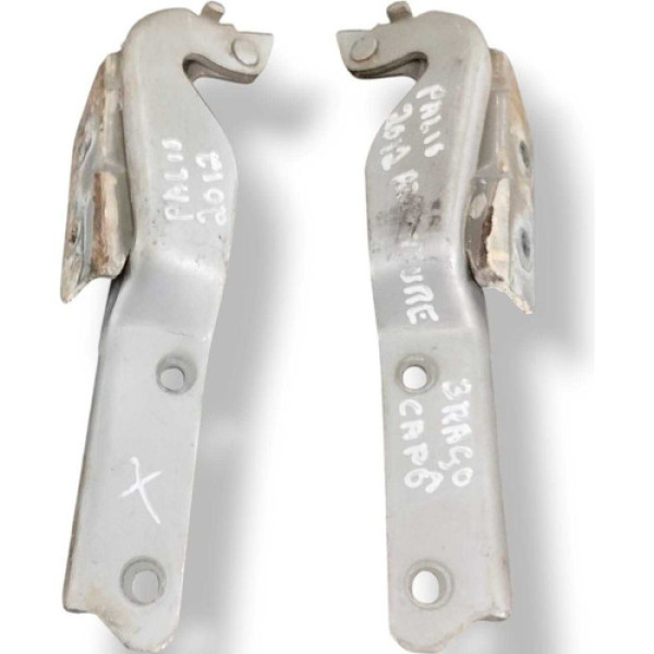 Par Dobradiças Capô Fiat Palio 2008 2009 2010 2011 2012 2013