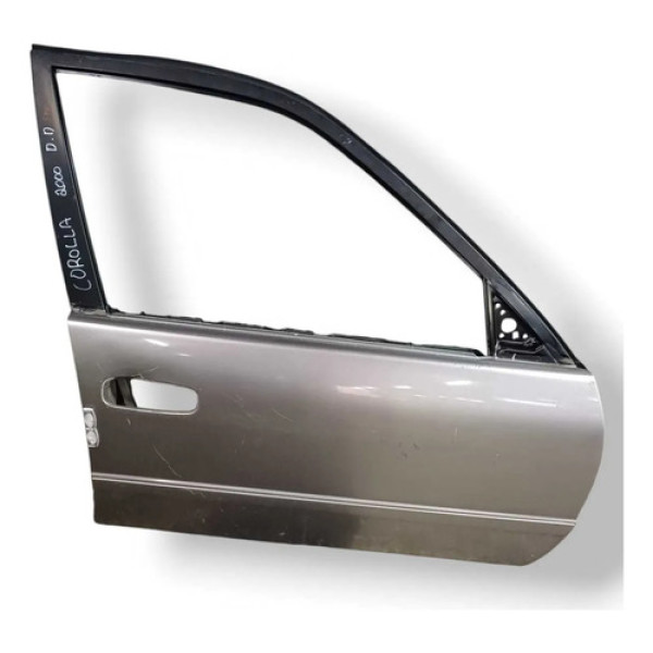 Porta Dianteira Direita Toyota Corolla 2000 2001 2002 A 2007 Dianteira Direita Prateado