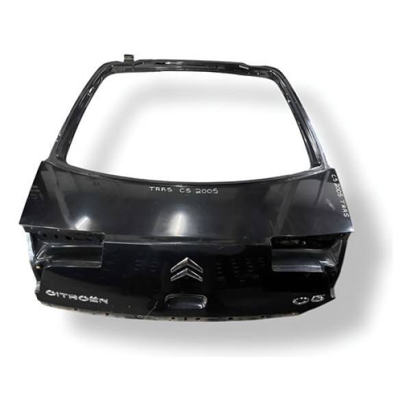 Tampa Traseira Com Fechadura Citroen C5 2005/2006/2007/2008 Preto
