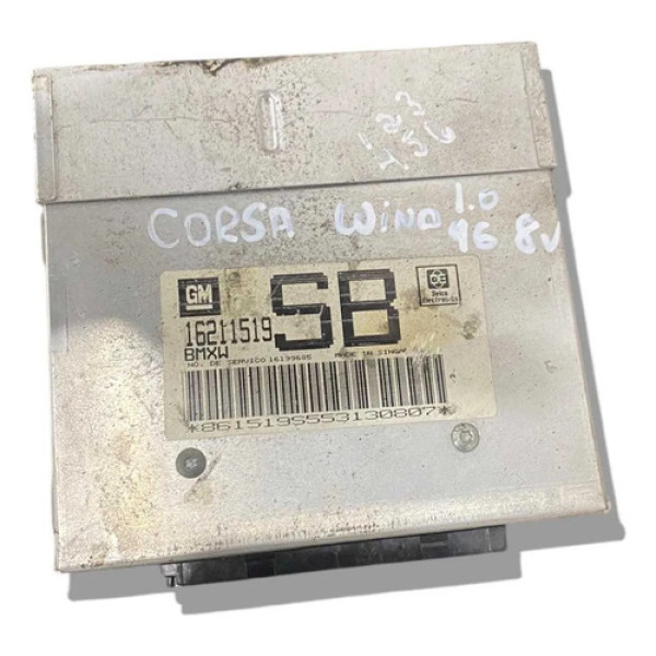 Módulo De Injeção Gm Corsa Wind 1.0 8v 1996 16211519 Orig
