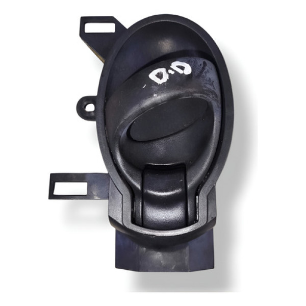 Maçaneta Puxador Porta Dianteira Esquerda Nissan Versa 2020 Preto Dianteira