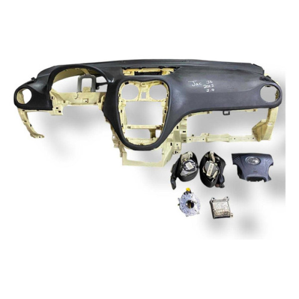 Kit Airbag Jac J6 2.0 2011 2012 2013 2014 2015 2016 2017 Preto