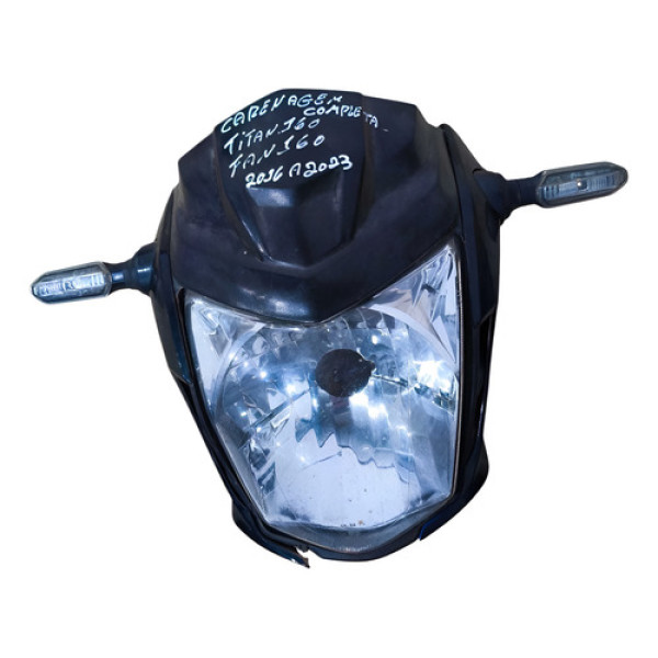Carenagem Farol Honda Fan Titan 160 2016 A 2023 61301k2gb200 Preto