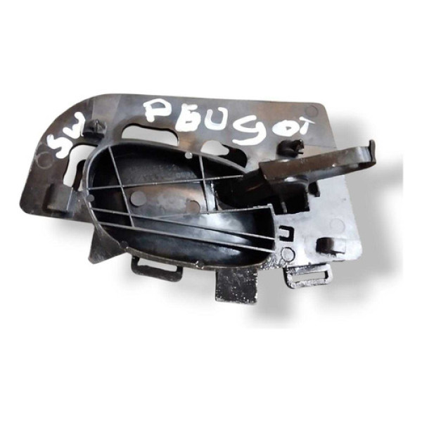 Maçaneta Dianteiro Direito Peugeot 206 Sw 2008 9623698077 Prateado Dianteira
