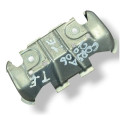 Suporte Maçaneta Traseira Esquerda Corsa 2006 2007 90306412 Preto Traseira