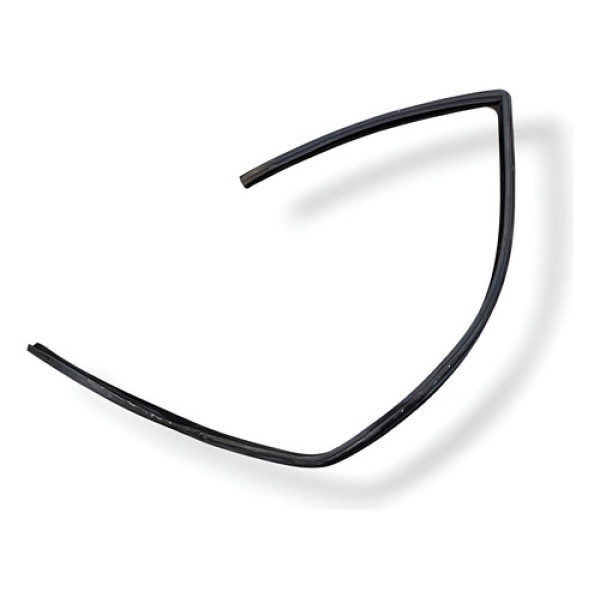 Borracha Canaleta Vidro Dianteira Direita Fiat Siena 2004 Preto