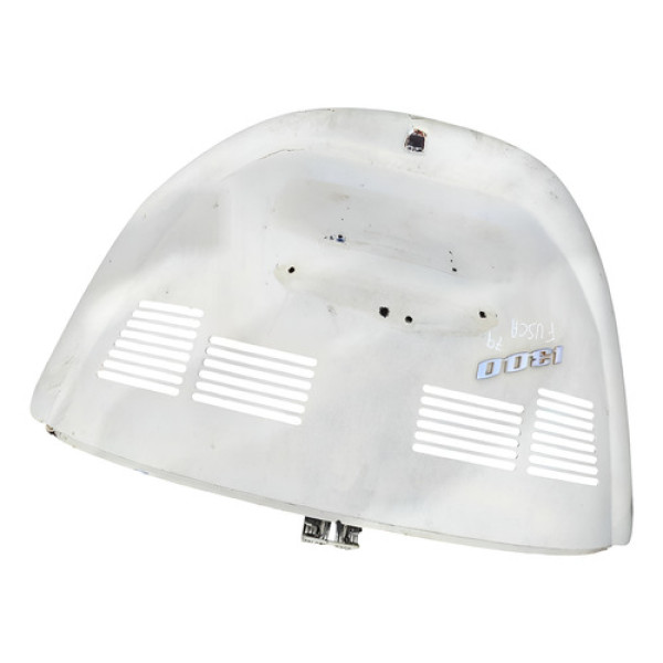 Tampa Traseira  Sem Fechadura Com Detalhe Fusca  1978 1979  Branco