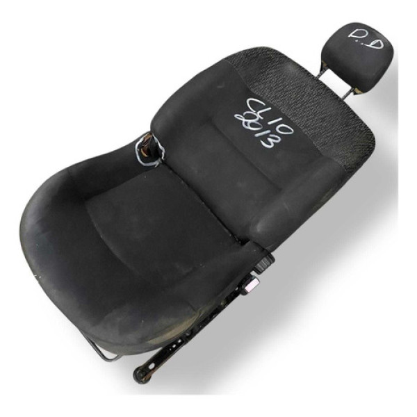 Banco Dianteiro Direito C/detalhe Renault Clio 2011 2012 Preto