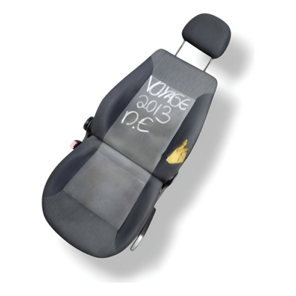 Banco Dianteiro Esquerdo Volkswagen Voyage G7 2014 Detalhe Branco