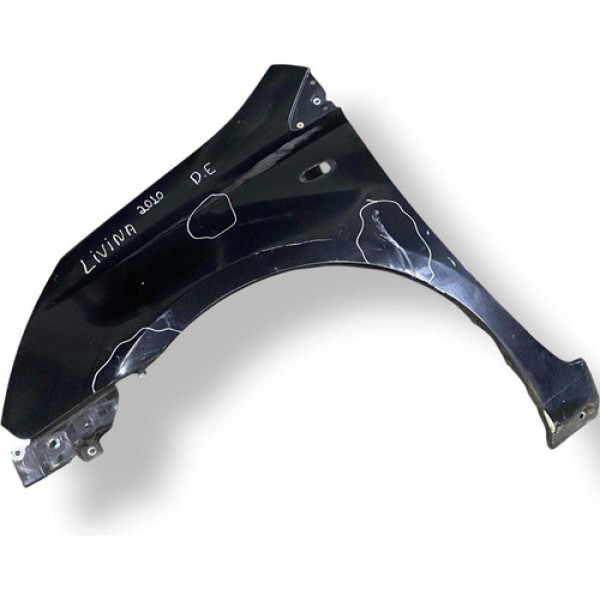 Paralama Esquerdo Nissan Livina 2010 2011 2012 Detalhe