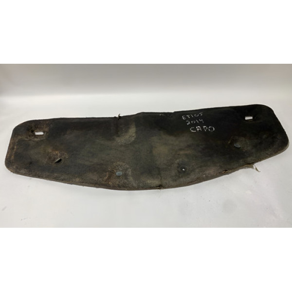 Forro Interno Do Capô Toyota Etios 2014 Original Cinza