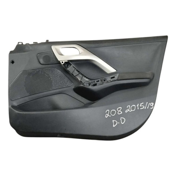 Forro Porta Dianteira Direita Peugeot 208 2015  9801289677