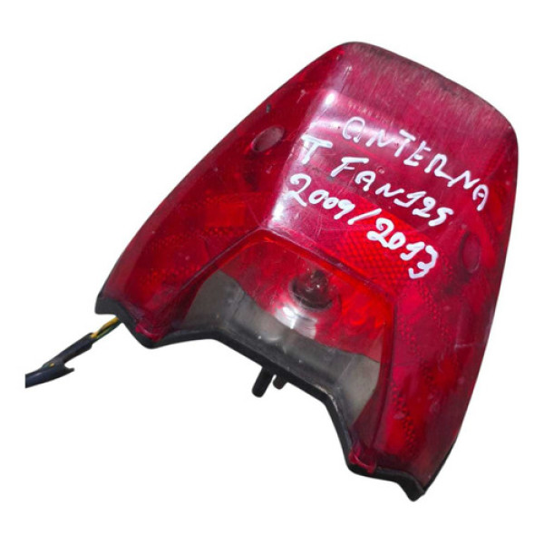 Lanterna Traseira Honda Fan 125 2009 2010 2011 2012 2013  Ambos Lados Vermelho